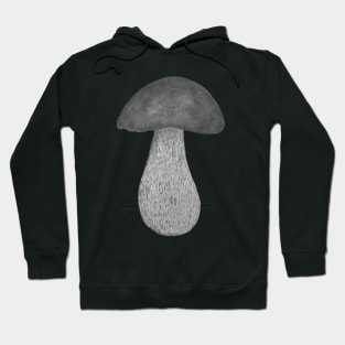 Black and white fungi mushroom Hoodie